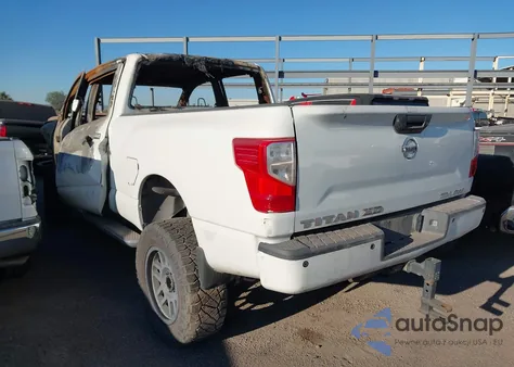 2019 Nissan Titan Xd Sv Diesel from USA, damaged, VIN 1N6BA1F48KN510427